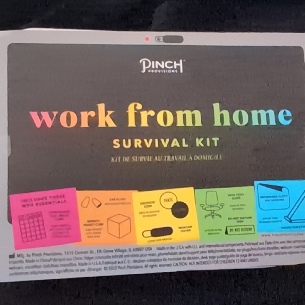 Pinch Work From Home Survival Kit - Multicolor